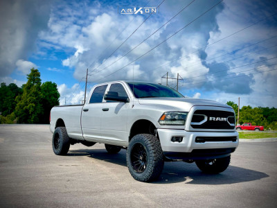 2016 Ram 2500 - 20x10 -25mm - ARKON OFF-ROAD DaVinci - Suspension Lift 3.5" - 35" x 11.5"