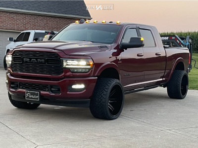 2021 Ram 2500 - 24x14 -81mm - ARKON OFF-ROAD DaVinci - Stock Suspension - 33" x 14.5"
