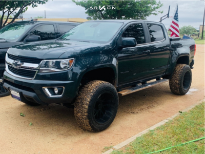 2018 Chevrolet Colorado - 20x12 -51mm - ARKON OFF-ROAD Mandela - Suspension Lift 5.5" - 33" x 12.5"