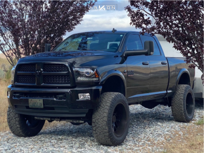 2016 Ram 2500 - 22x12 -51mm - ARKON OFF-ROAD Mandela - Suspension Lift 4" - 37" x 13.5"