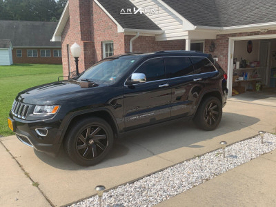 2015 Jeep Grand Cherokee - 20x9 1mm - ARKON OFF-ROAD Lincoln - Stock Suspension - 275/55R20