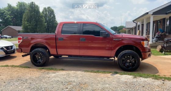 2014 Ford F-150 - 20x12 -51mm - ARKON OFF-ROAD Lincoln - Leveling Kit - 33" x 11.5"