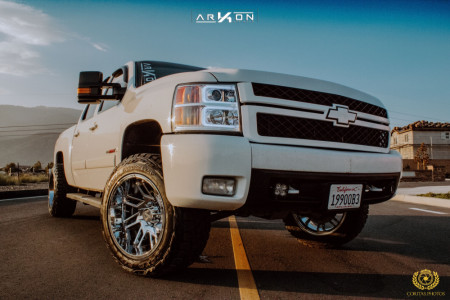 1 2007 Silverado 1500 Chevrolet 3 Inch Level Leveling Kit Arkon Off Road Davinci Chrome