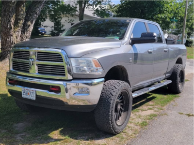 2012 Ram 2500 - 22x10 -25mm - ARKON OFF-ROAD Caesar - Leveling Kit - 35" x 12.5"