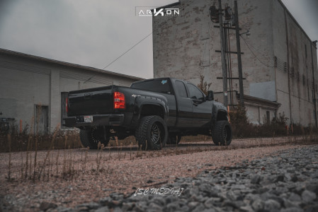 1 2008 Silverado 1500 Chevrolet Rough Country Suspension Lift 6in Arkon Off Road Alexander Black