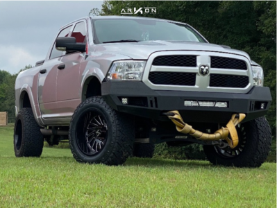 1 2015 1500 Ram Pro Comp Suspension Lift 6in Arkon Off Road Caesar Machined Black