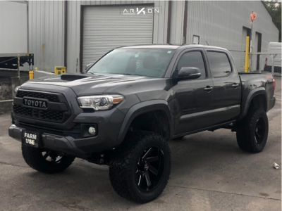 2016 Toyota Tacoma - 20x10 -25mm - ARKON OFF-ROAD Lincoln - Suspension Lift 6" - 33" x 12.5"