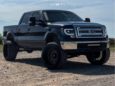 2010 Ford F-150 - 24x14 -81mm - ARKON OFF-ROAD Caesar - Suspension Lift 6" - 35" x 13.5"