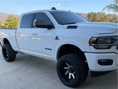 2021 Ram 2500 - 20x12 -55mm - ARKON OFF-ROAD Lincoln - Suspension Lift 2.5" - 33" x 12.5"