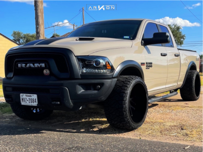 2019 Ram 1500 Classic - 24x14 -81mm - ARKON OFF-ROAD Mandela - Suspension Lift 2.5" - 33" x 14.5"