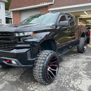 2021 Chevrolet Silverado 1500 - 24x14 -81mm - ARKON OFF-ROAD Roosevelt - Suspension Lift 9" - 37" x 13.5"