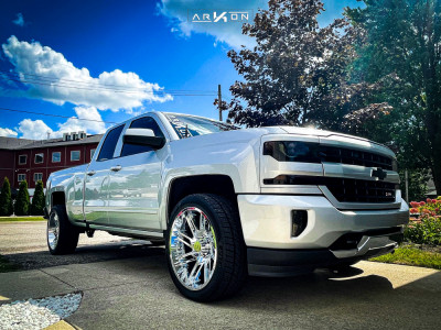 1 2017 Silverado 1500 Chevrolet Stock Stock Arkon Off Road Davinci Chrome