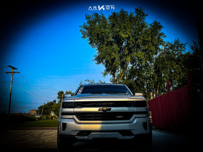 1 2017 Silverado 1500 Chevrolet Stock Stock Arkon Off Road Davinci Chrome