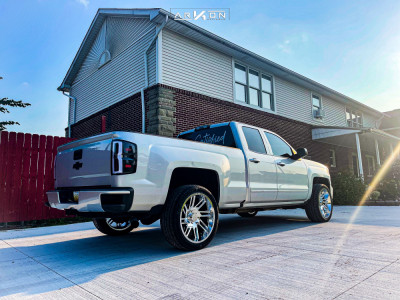 1 2017 Silverado 1500 Chevrolet Stock Stock Arkon Off Road Davinci Chrome