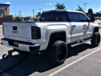 1 2015 Sierra 1500 Gmc Zone Suspension Lift 6in Arkon Off Road Lincoln Black Milled