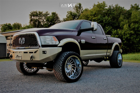 2012 Ram 2500 - 24x14 -80mm - ARKON OFF-ROAD Caesar - Suspension Lift 6" - 35" x 14"