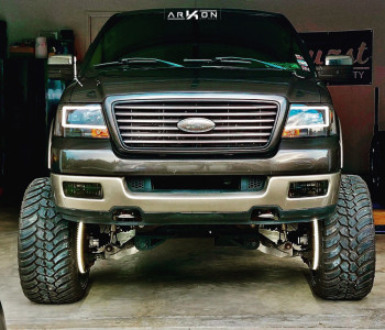 2005 Ford F-150 - 24x14 -81mm - ARKON OFF-ROAD Caesar - Suspension Lift 8" - 35" x 13.5"