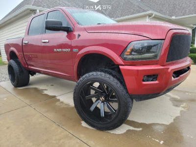 1 2012 1500 Ram Bds Suspension Lift 85in Arkon Off Road Lincoln Black Milled