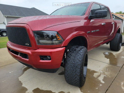 1 2012 1500 Ram Bds Suspension Lift 85in Arkon Off Road Lincoln Black Milled
