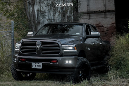 1 2017 1500 Ram Rough Country Suspension Lift 6in Arkon Off Road Davinci Gloss Black