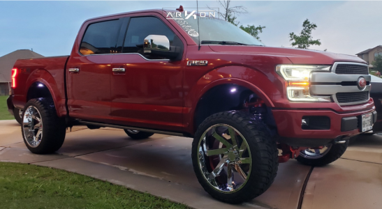 2019 Ford F-150 - 24x12 -51mm - ARKON OFF-ROAD Lincoln - Suspension Lift 6" - 35" x 12.5"