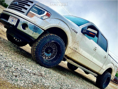 2014 Ford F-150 - 20x12 -51mm - ARKON OFF-ROAD Alexander - Suspension Lift 3" - 33" x 12.5"