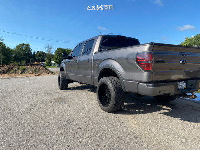 1 2014 F 150 Ford Supreme Leveling Kit Arkon Off Road Mandela Satin Black