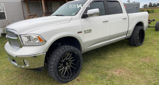 2018 Ram 1500 - 24x12 -51mm - ARKON OFF-ROAD Mandela - Suspension Lift 6" - 35" x 12.5"