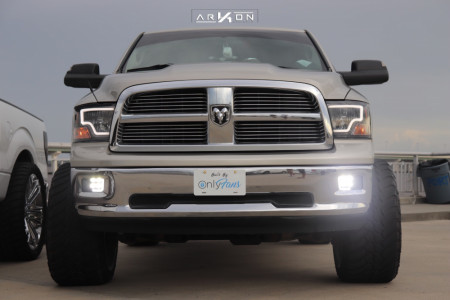 2010 Dodge Ram 1500 - 24x14 -81mm - ARKON OFF-ROAD Lincoln - Suspension Lift 6" - 35" x 13.5"