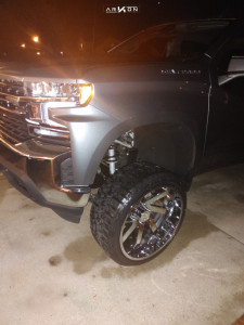 2 2020 Silverado 1500 Chevrolet Rough Country Suspension Lift 6in Arkon Off Road Lincoln Chrome