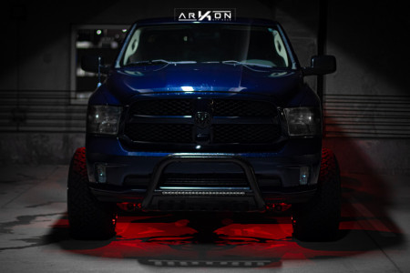 2013 Ram 1500 - 22x14 -81mm - ARKON OFF-ROAD Lincoln - Suspension Lift 6" - 33" x 12.5"