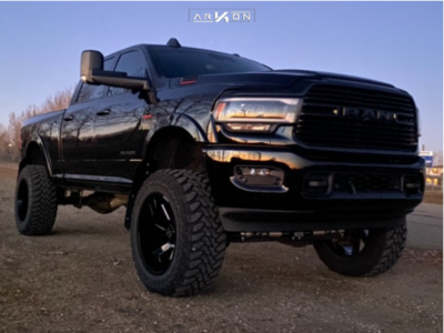2019 Ram 3500 - 22x12 -51mm - ARKON OFF-ROAD Lincoln - Suspension Lift 6" - 37" x 13.5"