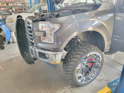 1 2015 F 150 Ford Rough Country Suspension Lift 6in Arkon Off Road Lincoln Chrome