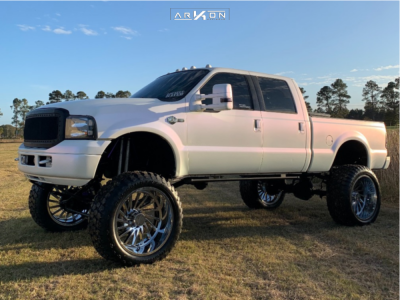 2003 Ford F-250 Super Duty - 26x14 -81mm - ARKON OFF-ROAD Caesar - Lifted >12" - 40" x 15.5"