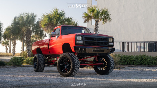 1991 Dodge W350 - 24x14 -81mm - ARKON OFF-ROAD Roosevelt - Suspension Lift 12" - 40" x 15.5"