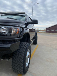 1 2007 Ram 2500 Dodge Mcgaughys Suspension Lift 8in Arkon Off Road Davinci Chrome