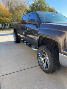 1 2015 Silverado 1500 Chevrolet Rough Country Suspension Lift 35in Arkon Off Road Lincoln Chrome