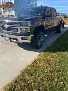 1 2015 Silverado 1500 Chevrolet Rough Country Suspension Lift 35in Arkon Off Road Lincoln Chrome