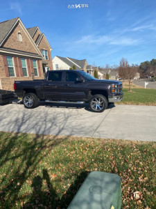 1 2015 Silverado 1500 Chevrolet Rough Country Suspension Lift 35in Arkon Off Road Lincoln Chrome