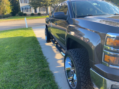2015 Chevrolet Silverado 1500 Wheel Offset Super Aggressive 3"-5