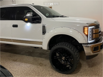 1 2017 F 250 Super Duty Ford Stock Stock Arkon Off Road Davinci Gloss Black