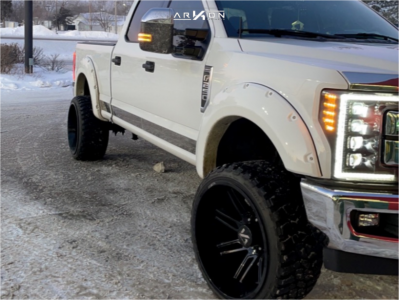 1 2017 F 250 Super Duty Ford Stock Stock Arkon Off Road Davinci Gloss Black