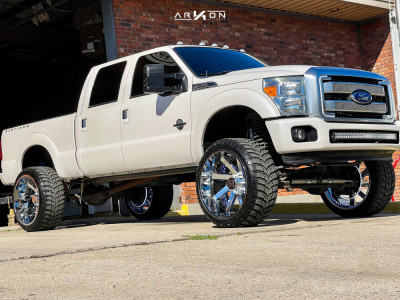 1 2015 F 250 Super Duty Ford Bds Suspension Lift 8in Arkon Off Road Lincoln Chrome