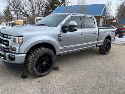 2020 Ford F-350 Super Duty - 22x10 -25mm - ARKON OFF-ROAD DaVinci - Stock Suspension - 35" x 12.5"