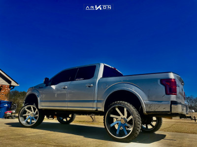 1 2015 F 150 Ford Rough Country Suspension Lift 8in Arkon Off Road Lincoln Chrome