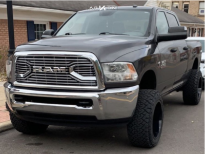 1 2015 2500 Ram 3 Inch Level Leveling Kit Arkon Off Road Alexander Black Milled