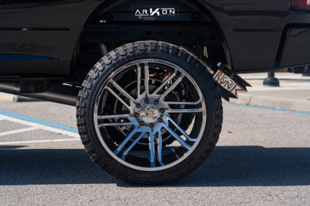 1 2014 2500 Ram Bds Suspension Lift 8in Arkon Off Road Davinci Chrome