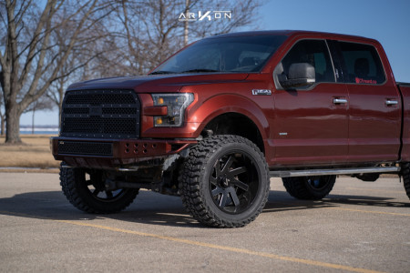 1 2015 F 150 Ford Zone Suspension Lift 4in Arkon Off Road Lincoln Black