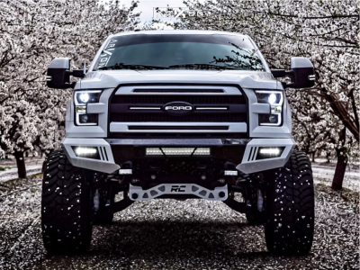 1 2016 F 150 Ford Rough Country Suspension Lift 8in Arkon Off Road Mandela Black