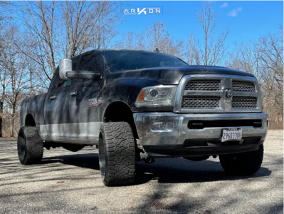 1 2016 2500 Ram Stock Stock Arkon Off Road Davinci Black